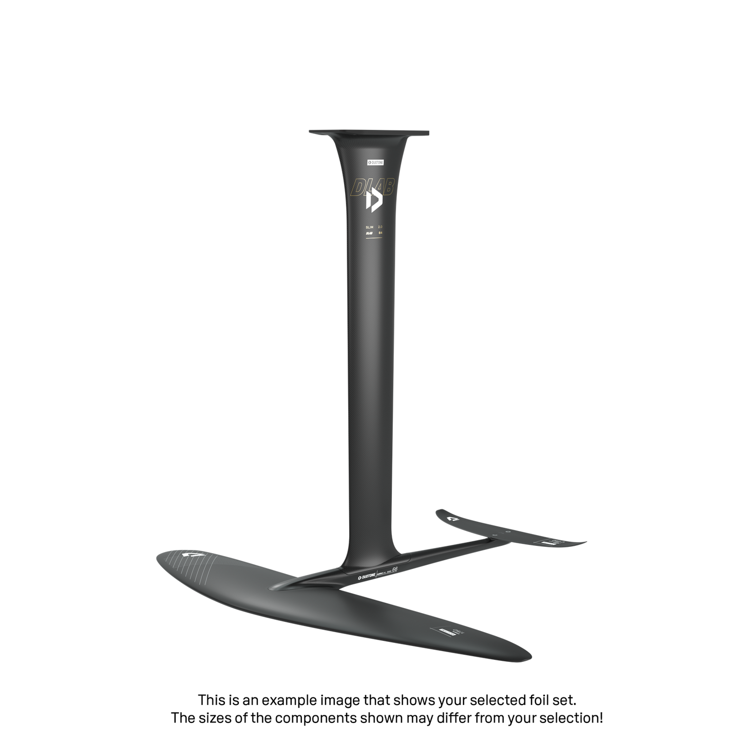Mast Slim 2.0 D/LAB 76 Fuselage Aero AL 3BS 74 Front Wing Free 1750 Back Wing Aero Stabilizer C 250
