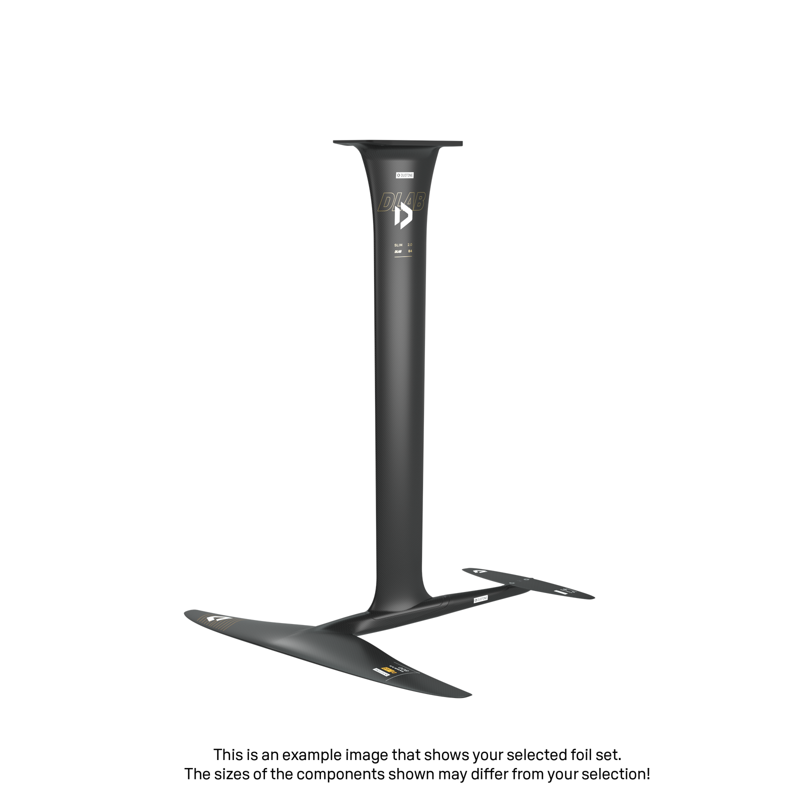 Mast Slim 2.0 D/LAB 94 Tail D/LAB 43 Front Wing Carve 3.0 D/LAB 500 Back Wing Stabilizer PX 160