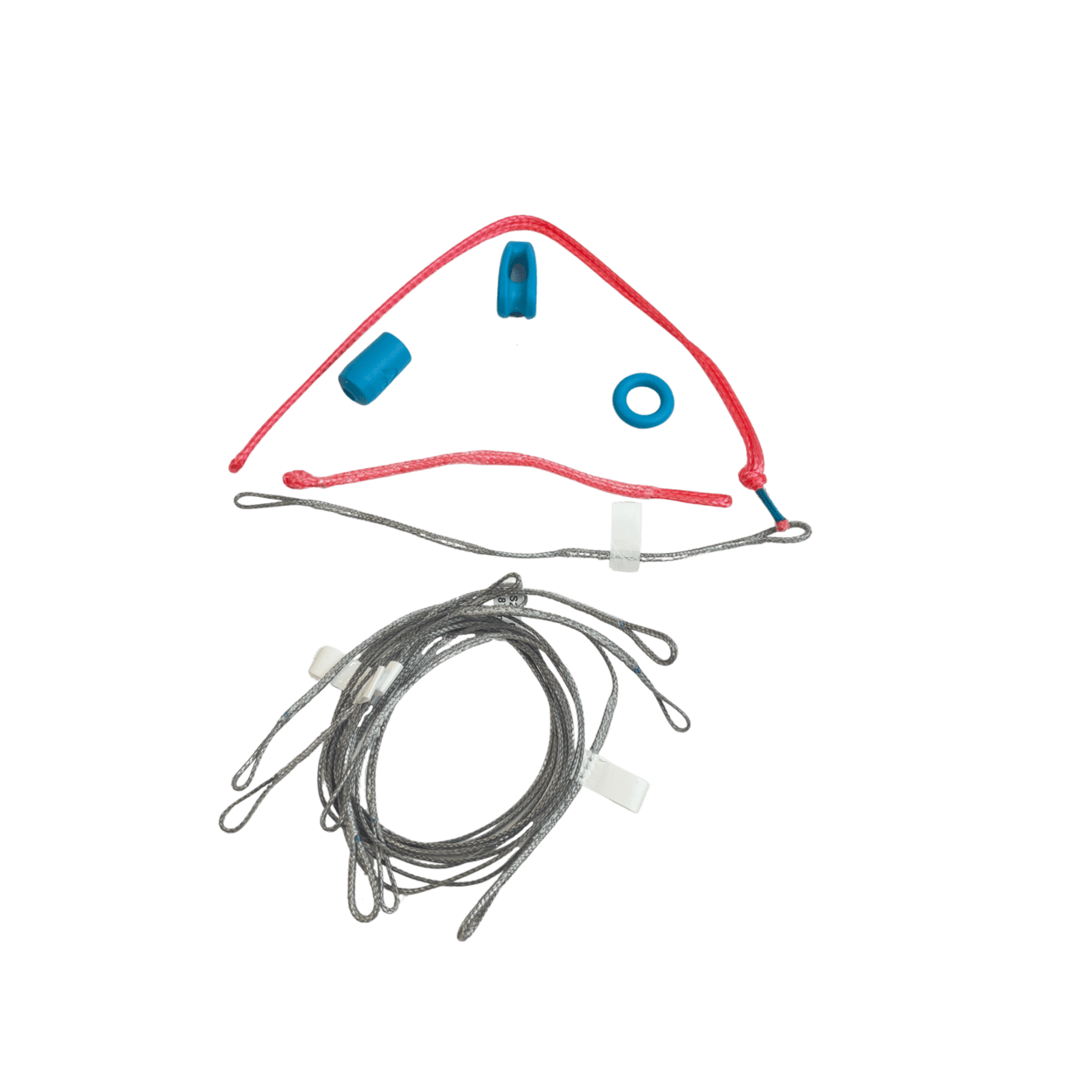 Duotone Front Bridle Set Neo SLS left/red (SS24) 2025