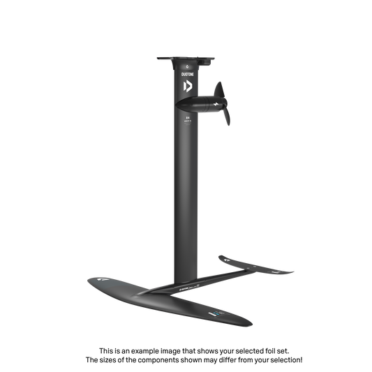 eMast AL Set 84 Fuselage Aero AL 3BS 74 Front Wing Aero Free SLS 1250 Back Wing Aero Stabilizer C 250 Adapter Fuselage - Duotone Onesize